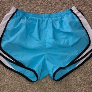 Aqua Nike Dri-Fit Running Shorts